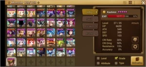 #366 Seara Tiana Bastet Gany Hathor - Summoners War