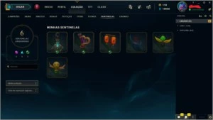 CONTA SMURF UNRANKED COM BASTANTE CHAMPS E ALGUMAS SKINS - League of Legends LOL