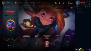CONTA SMURF UNRANKED COM BASTANTE CHAMPS E ALGUMAS SKINS - League of Legends LOL