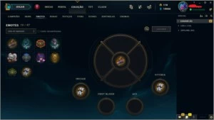 CONTA SMURF UNRANKED COM BASTANTE CHAMPS E ALGUMAS SKINS - League of Legends LOL
