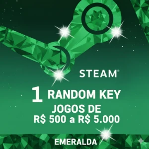 🔰Steam Key Esmeralda - (Jogos De R$500,00 A R$5000)🔰