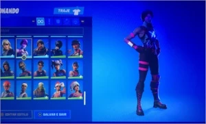 Conta fortnite 139 skins com MINTY incluída