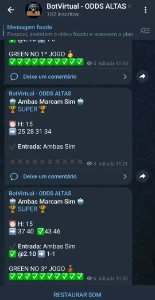 Bot virtual Odds Altas - Outros