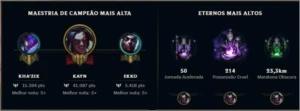 CONTA LOL MESTRE. - League of Legends