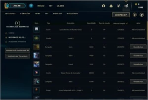 CONTA LOL MESTRE. - League of Legends