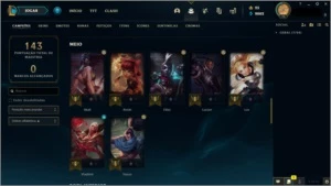Conta Platina 2 League Of Legends LOL