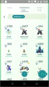 Conta pokémon Go