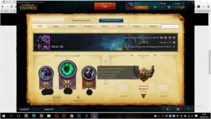 COnta com skins raras - League of Legends LOL