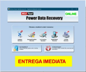 Recupere Arquivos Perdidos! C/Power Data Recovery - Softwares e Licenças
