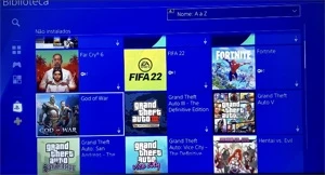 CONTA PSN GRINGA COM VÁRIOS JOGOS - Playstation