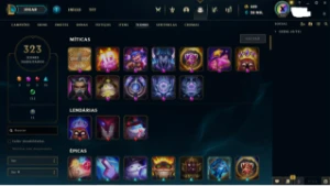 Conta LOL, 325 skins - League of Legends