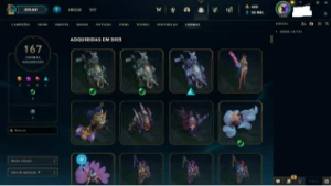 Conta LOL, 325 skins - League of Legends