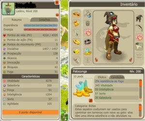 Conta Nível 200 Roublard - Dofus