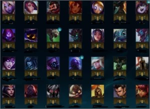 Conta league of legends Platina V LOL