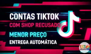 Conta Tiktok (Sem Shop) +2.700 Seguidores + Email