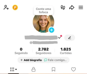Conta Tiktok (Sem Shop) +2.700 Seguidores + Email - Redes Sociais