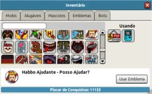 Conta de 2010 - Habbo Hotel