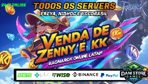 Ragnarok Online Latam - Zenys ou KK - Todos os Servidores