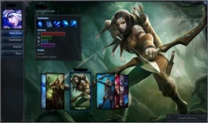 Conta League of Legends Prata 1 Com Borda Ouro ! LOL