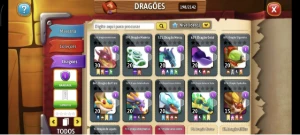 Conta Dragon City lvl 48 full - Dragon City Mobile