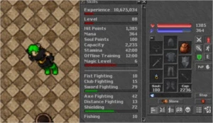 Vendo KNIGHT  LEVEL  88    UNITERA - Tibia
