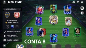 Conta 8 Fifa Ger 119 + Zico 119