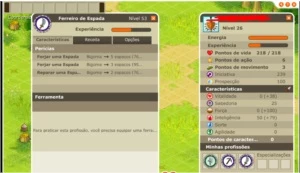 SACRIER LV 153  DOFUS RETRO MONOCONTA IX (9) (COM EQUIPS)