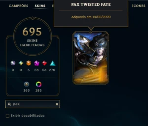 Conta Valorant + League of Legends COM PAX TF
