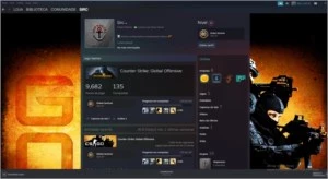 Conta Cs go Aguia 2 com 9.682 horas Jogadas - Counter Strike