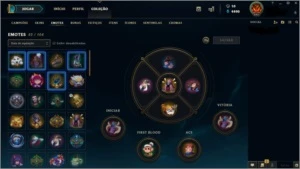 CONTA LOL(OURO 1, DESDE 2014, 47 SKINS, 137 CAMPEÕES ...) - League of Legends