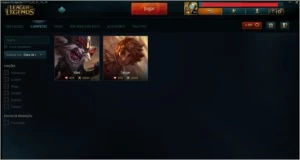 CONTA LOL COMPLETA - 193 SKINS - 0/0 MD10 S7 - League of Legends