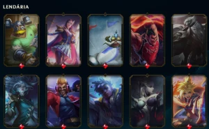 Todos Os Campeoes + 360 Skins (Ultimate E Miticas) - League of Legends LOL