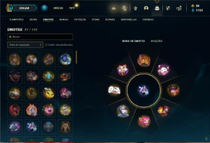 Conta Unranked com 41 Champs e 6 Skins + 2 Fragmentos - League of Legends LOL