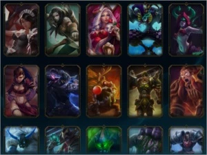 ACC UNRANKED VÁRIAS SKINS - League of Legends LOL