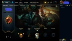 CONTA NVL 49 OURO IV 29 CHAMPS 8 SKINS POR R$50,00 - League of Legends LOL
