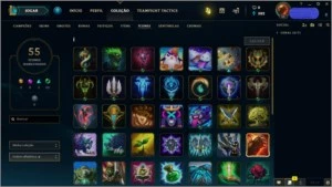 CONTA NVL 49 OURO IV 29 CHAMPS 8 SKINS POR R$50,00 - League of Legends LOL