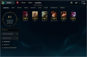 Conta League Of Legends lvl 27 LOL