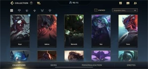 Conta de Wild Rift - League of Legends: Wild Rift LOL WR