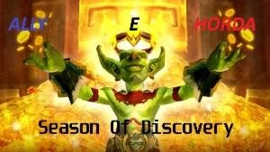 1K SEASON OF DISCOVERY - CRUSADER STRIKE ALLY E HORDA!!!