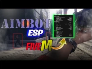 [ AIMBOT + ESP & BYPASS FIVEM ] [ PVP PLAYER 🔥] - GTA