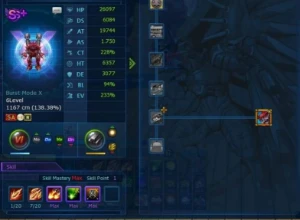 Conta Chaos X Mid/End Game Nadmo Servidor Omegamon - Digimon Masters Online
