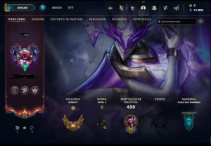 Conta do lol com 146 skins sendo entre elas todas do shaco - League of Legends
