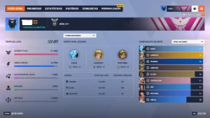 Conta Overwatch 2 - 98 Skins - 1 Mítica Completa 1 Semi Comp