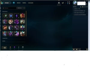 CONTA OURO IV , 134 CAMPEÕES E 96 SKINS DIVERSAS - League of Legends LOL