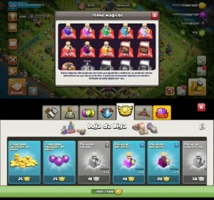 CV14 FULL 15 SKINS DADOS CRIAÇÃO TROCA NICK GRÁTIS - Clash of Clans