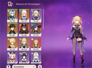 Vendo conta de genshin