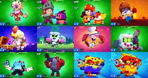 Conta Brawl Stars de 2018 91/91 Brawlers 121 skins e 19 Hipe