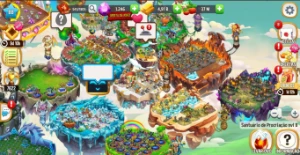 Conta Dragon City, 1200 Joias + 5 Passes - Dragon City Mobile