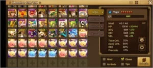 Conta Global MID - END Summoners War