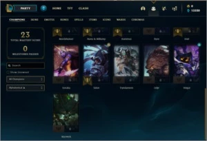 CONTA DIAMANTE 2 LOL BARATA - League of Legends